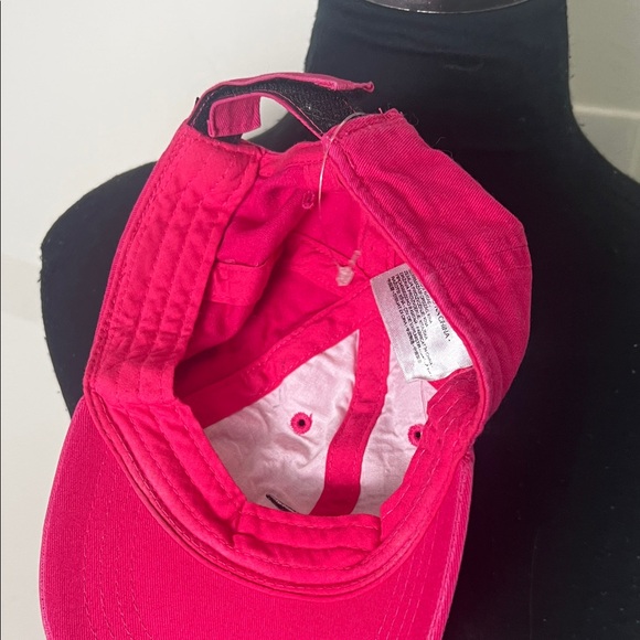 Nike Toddler Signature Fuchsia Baseball Hat Cap with Black Logo - Picture 9 of 9